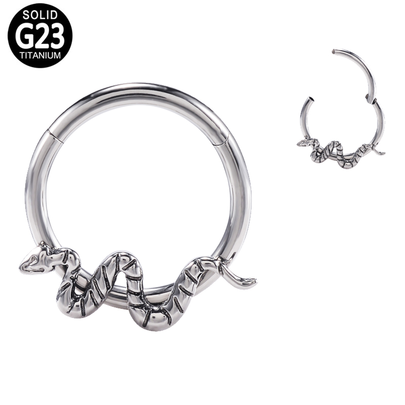 Body Jewelry Factory - Kenbao 10PCS Fabrikqualität F136 Titan Schlange