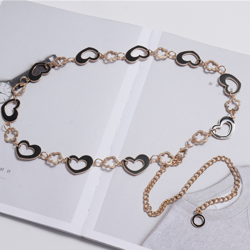 Body Jewelry High End - 1 Stück Love-Taillenkette für Damen, Hochwertige