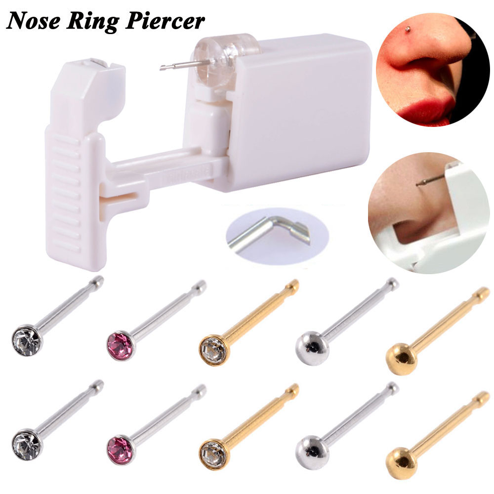Body Jewelry Factory - 1 Einheit, sichere, sterile Einweg-Piercing-Einheit für