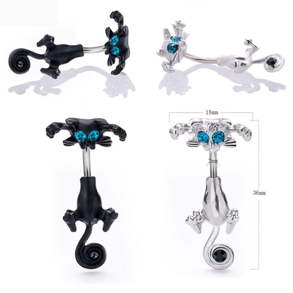 Body Jewelry Trend - 1 Stück Neuer Piercing-Schmuck Modischer Edelstahl