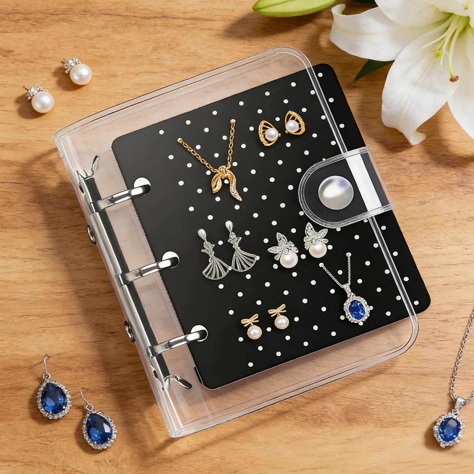 Body Jewelry Websites - Tragbarer Filz-Schmuckhalter für Ringe, Halsketten und