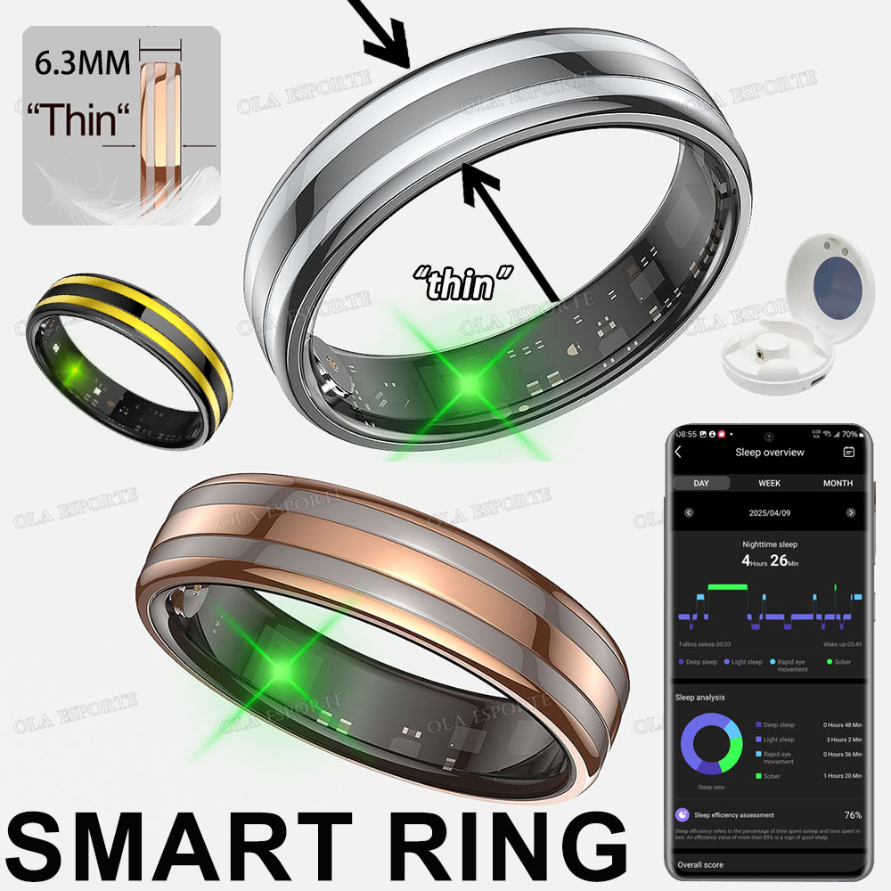 Daith Heart Ring - Gestensteuerung Smart Ring Outdoor Wasserdicht Smartring