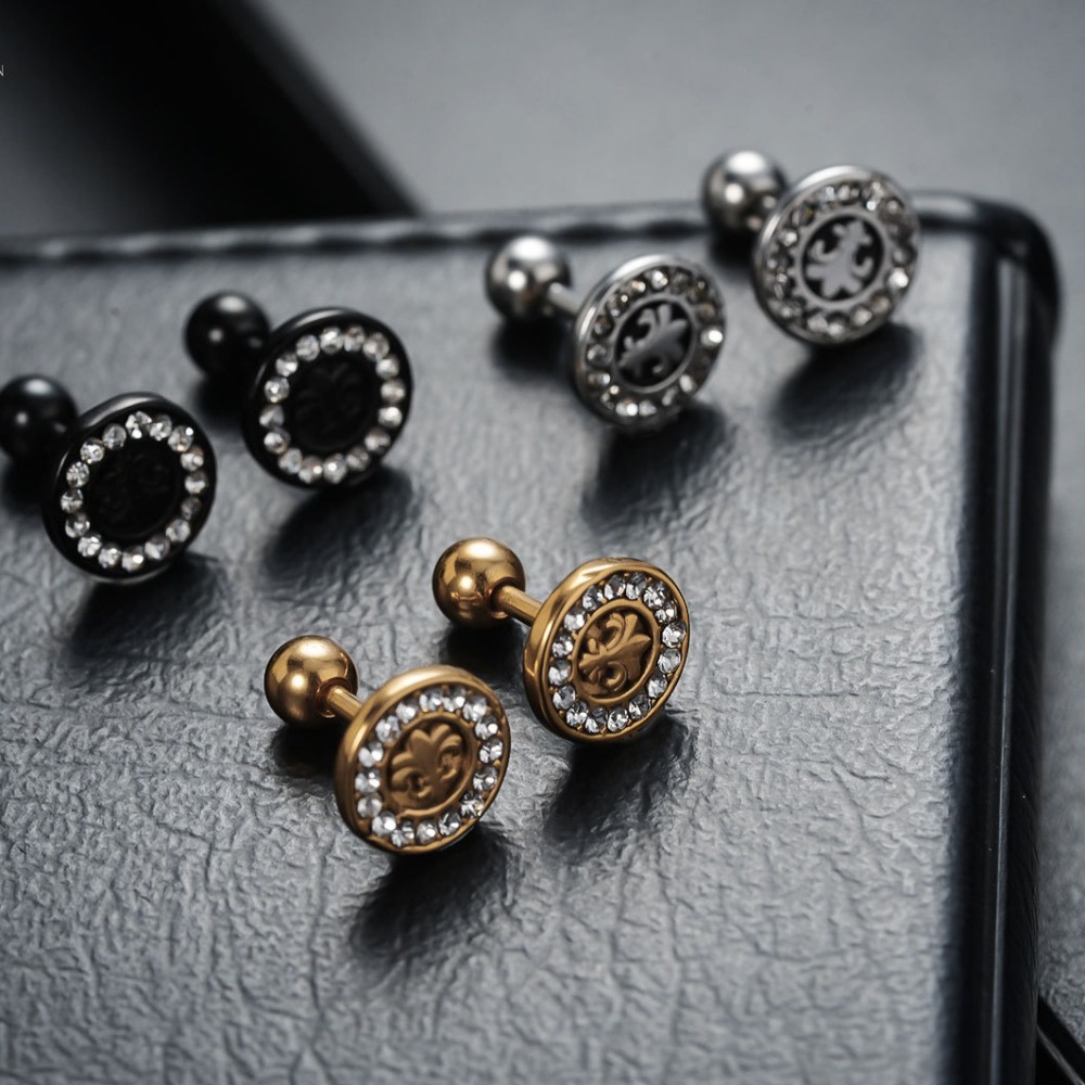 Body Jewelry Trend - 1 Paar modische Ohrringe im Retro-Trend-Design