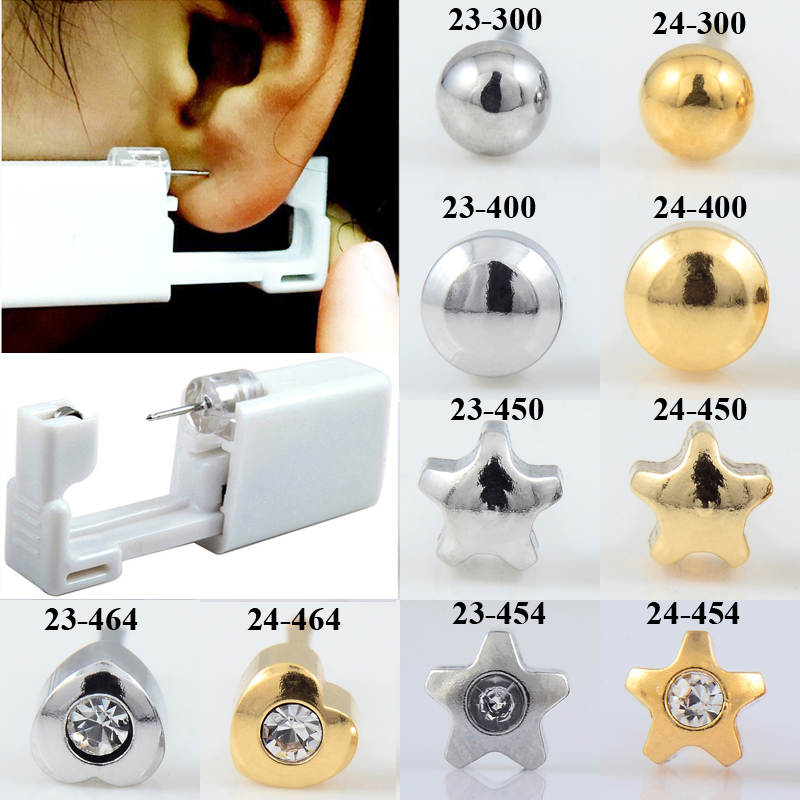 Body Jewelry Storage - 24 teile/schachtel Keine Schmerzen Ohr Piercing