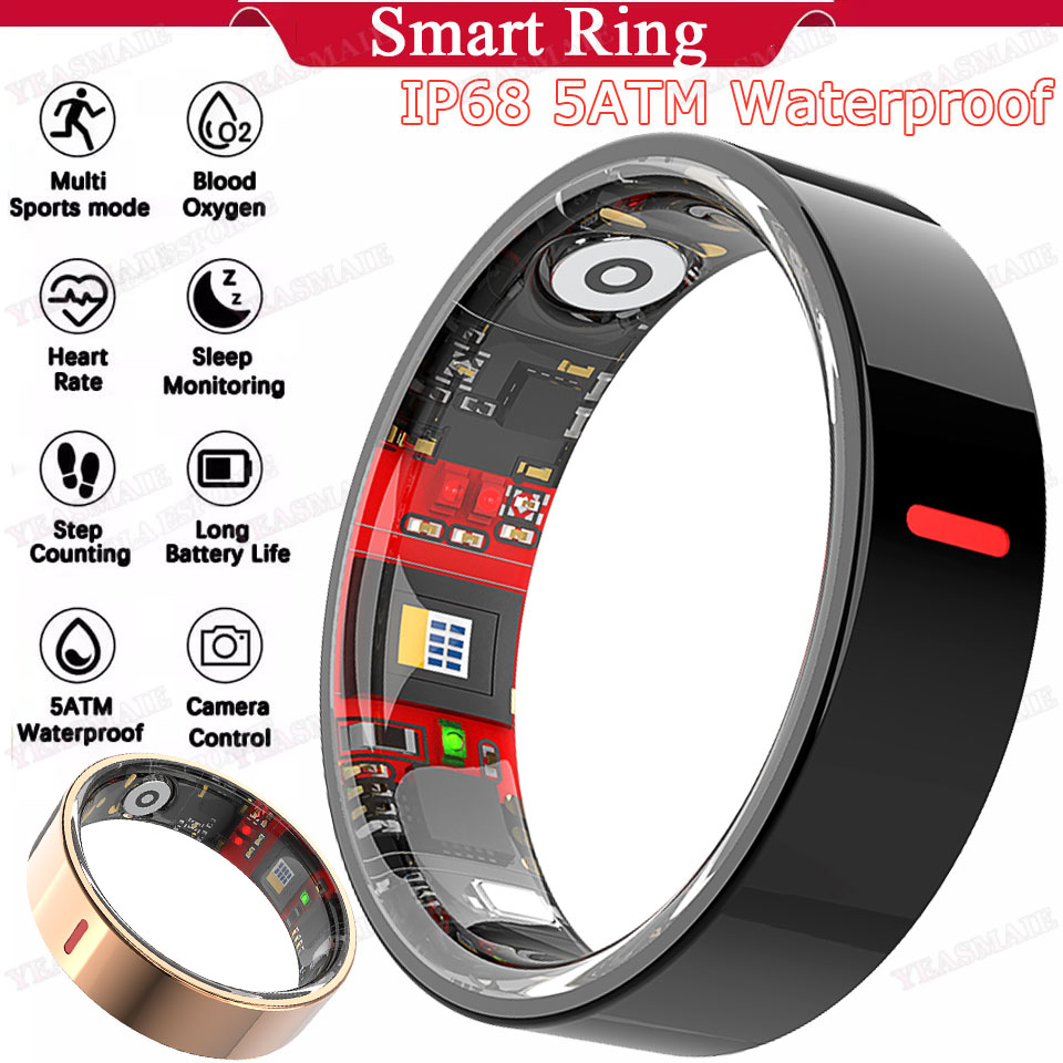 Daith Heart Ring - 2026 Outdoor-Sport Smart Ring 5ATM+IP68 Wasserdichter