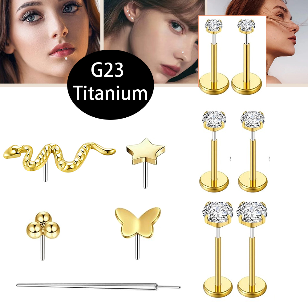 Body Jewelry Factory - 50 Stück/Los Direktvertrieb Gemischte Formen CZ