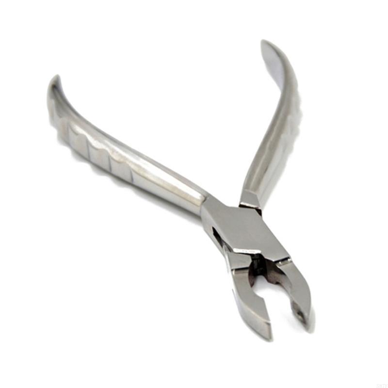 Body Jewelry Lip Ring - Professionelle Edelstahl-Körperpiercing-Zange, Ohr-Nasen-Lippen-Piercing Schmuck-Reparatur-Klemmwerkzeug