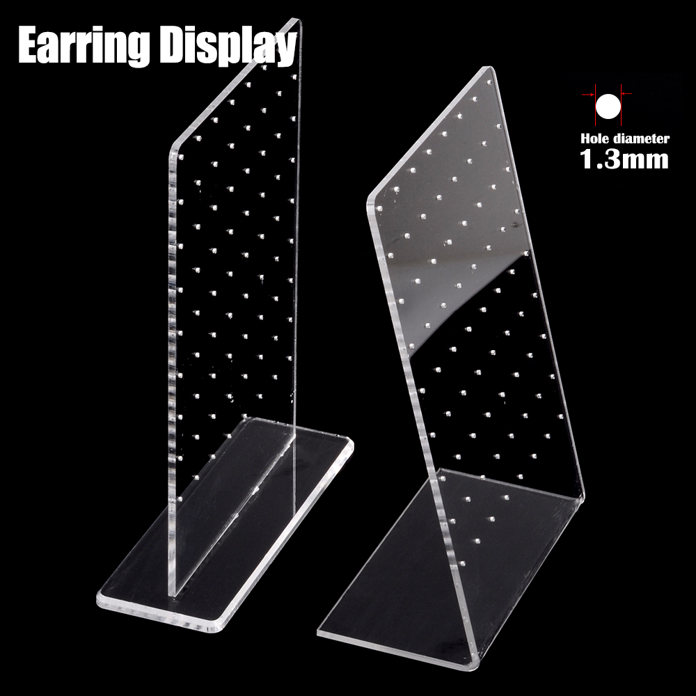 Body Jewelry Storage - 72 löcher Ohrring Display Halter Acryl