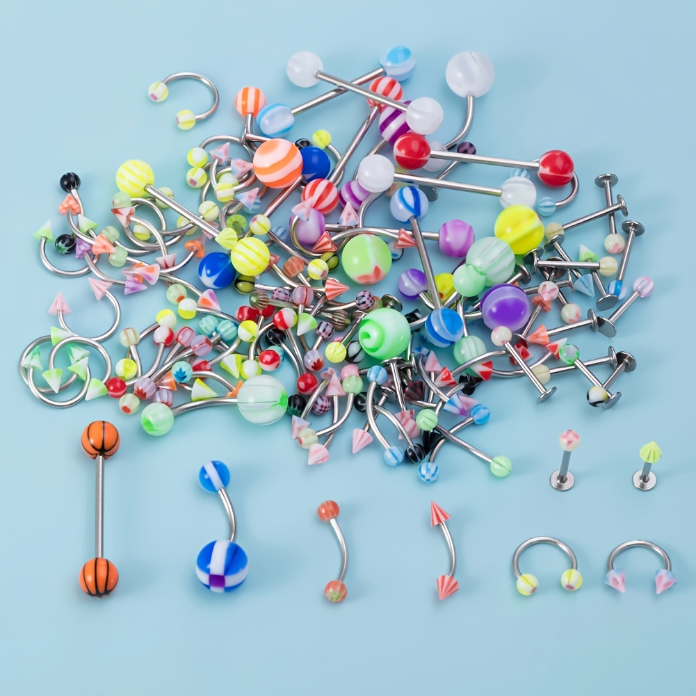 45/80/110 Stück Mix Stile Edel – Body Jewelry Storage Bewertung und Preis