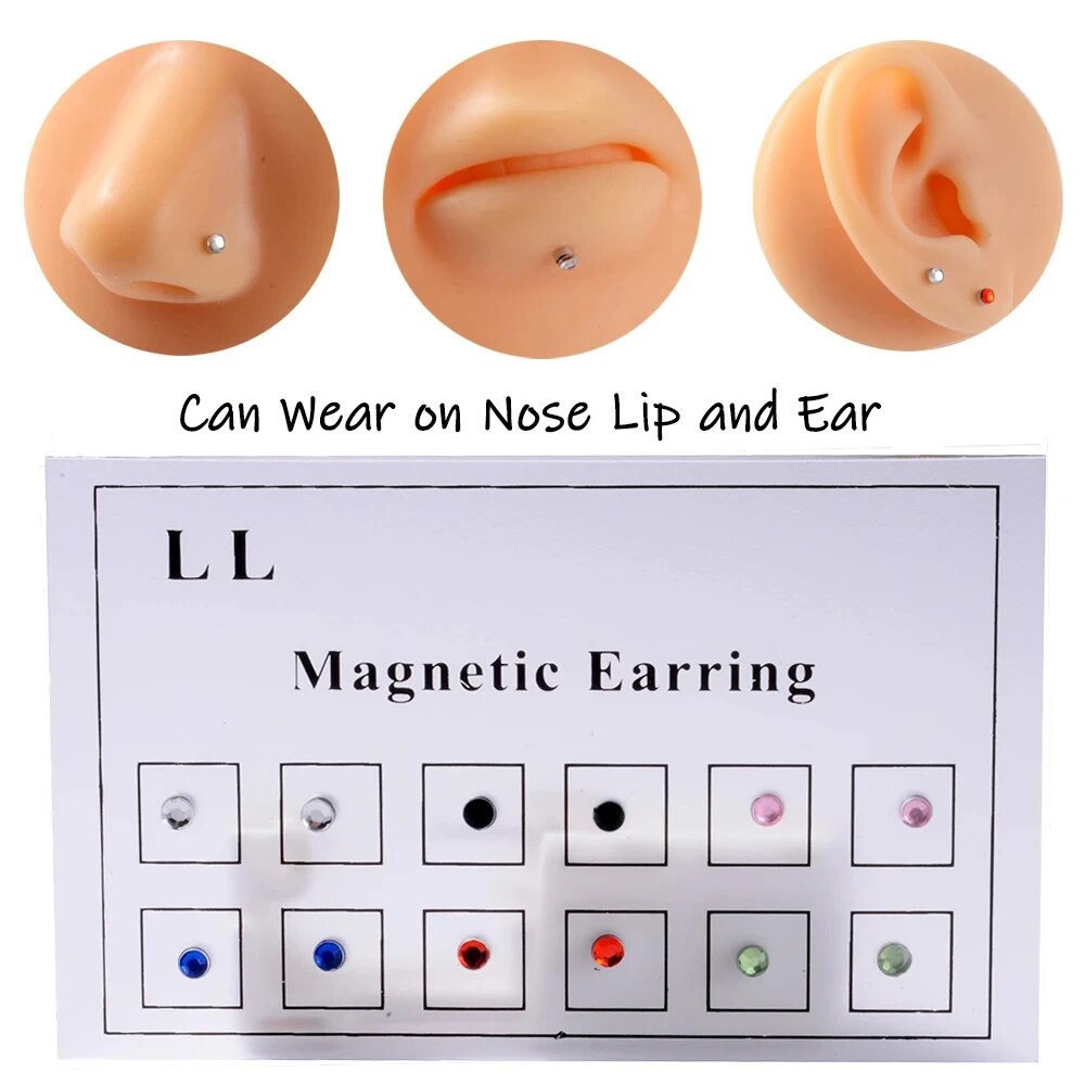12PCS/Karte Gefälschte Cheater – Body Jewelry Lip Ring Bewertung und Preis