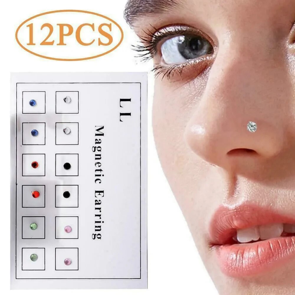 12PCS/Karte Gefälschte Cheater – Body Jewelry Lip Ring Bewertung und Preis