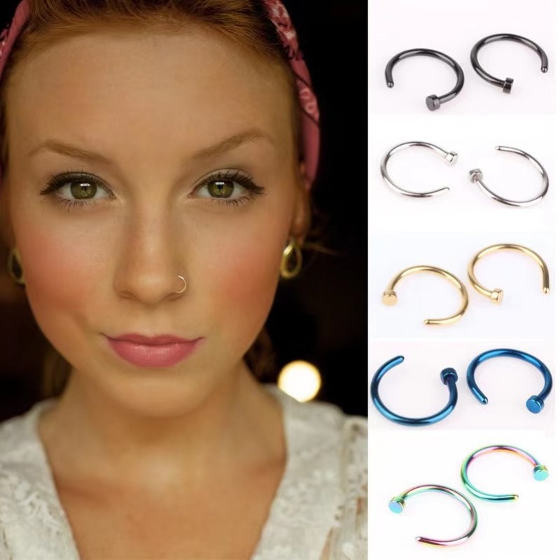 6 Stück/Set Punk-Schmuck, Fake – Body Jewelry Lip Ring Bewertung und Preis