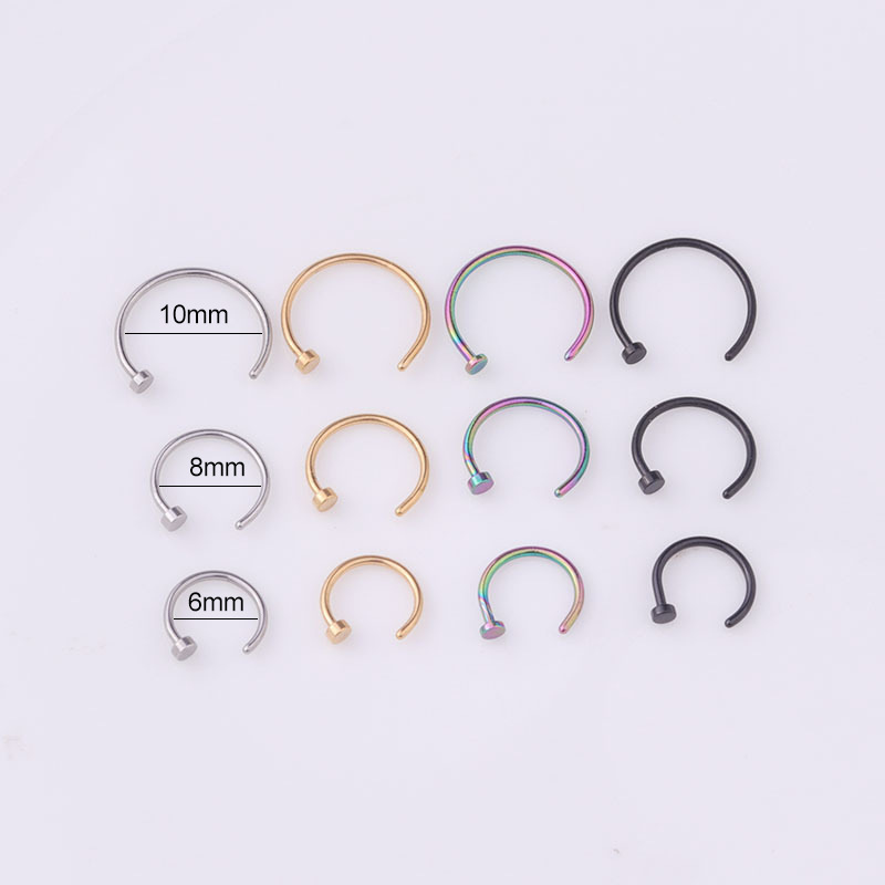 6 Stück/Set Punk-Schmuck, Fake – Body Jewelry Lip Ring Bewertung und Preis