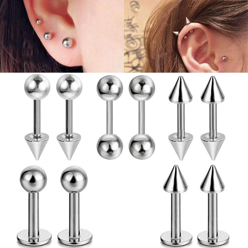 2pcs Medizinisches Edelstahl L – Body Jewelry Trend Bewertung und Preis