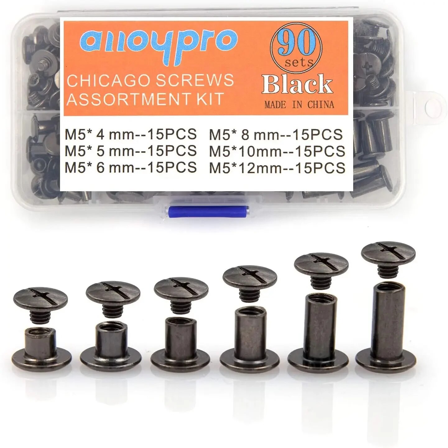 90 Sets Chicago-Schraubenset,  – Body Jewelry Chicago Bewertung und Preis
