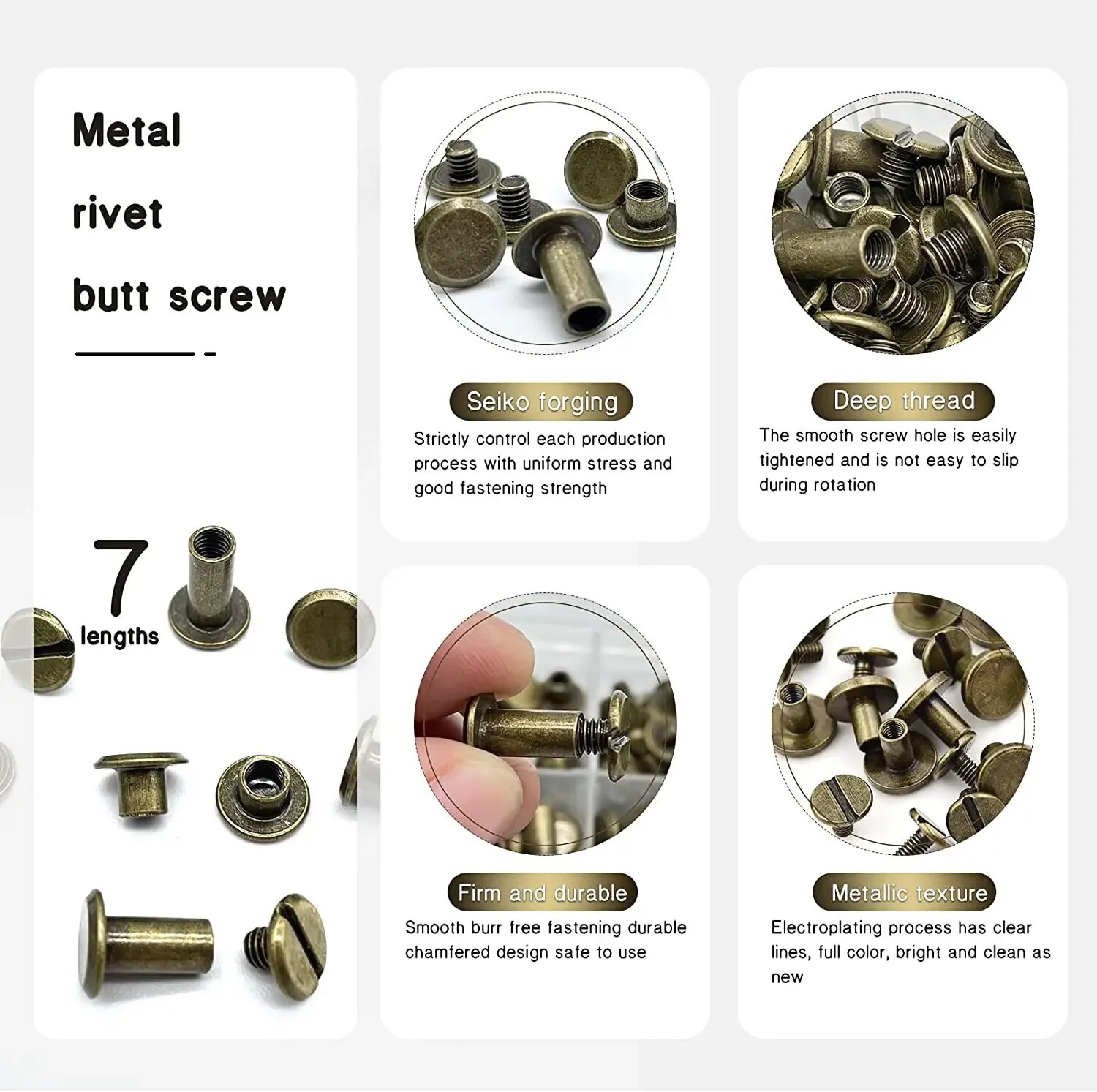 90 Sets Chicago-Schraubenset,  – Body Jewelry Chicago Bewertung und Preis