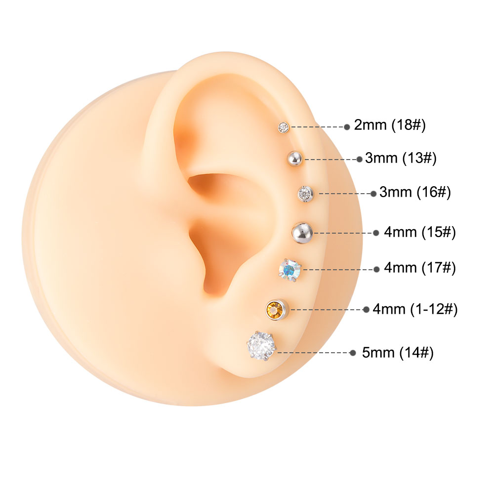 1 Einheit steriler Einweg-Ohrp – Body Jewelry Factory Bewertung und Preis