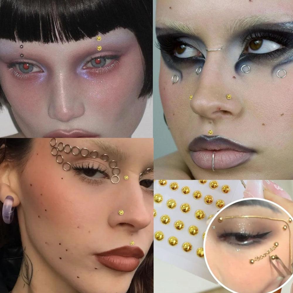 661-teiliges Set: Selbstkleben – Body Jewelry Lip Ring Bewertung und Preis