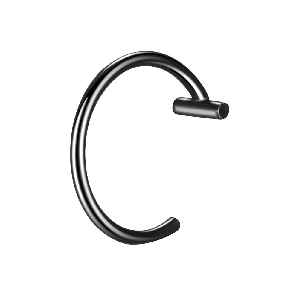 1PC Mode Edelstahl Gefälschte  – Body Jewelry Lip Ring Bewertung und Preis
