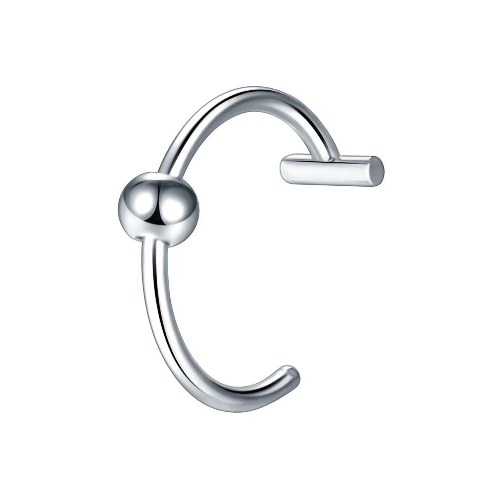 1PC Mode Edelstahl Gefälschte  – Body Jewelry Lip Ring Bewertung und Preis