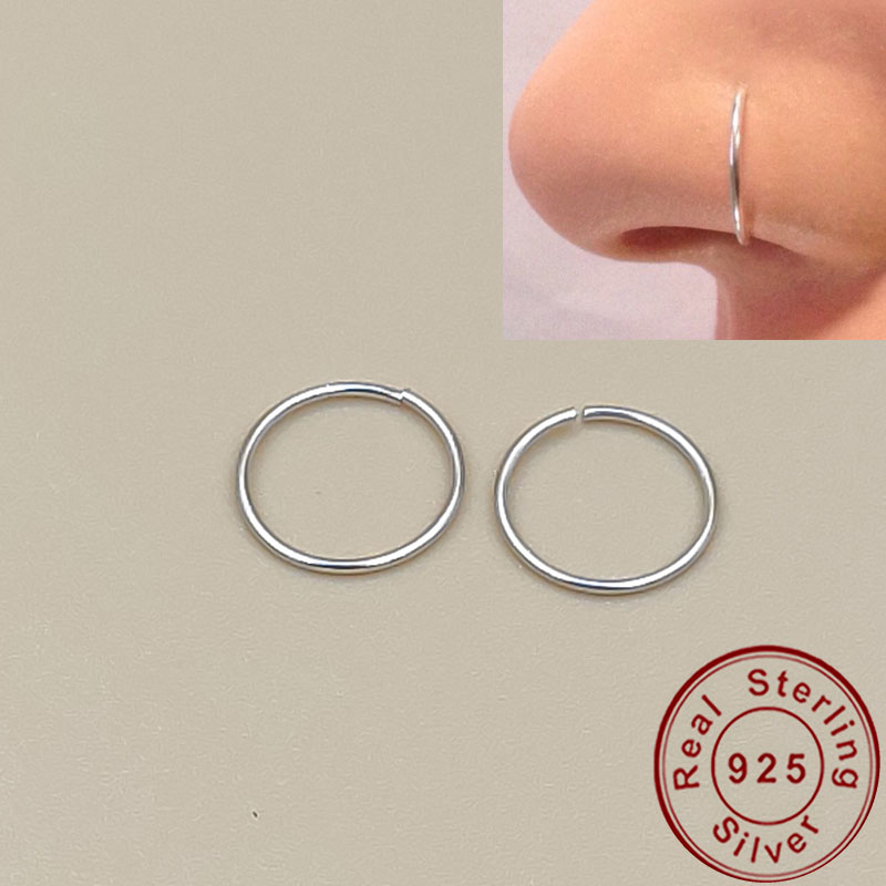 925 silber nase ring lippen ri – Body Jewelry Lip Ring Bewertung und Preis