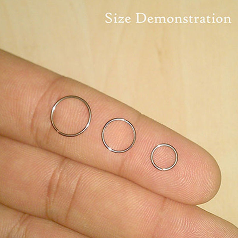 925 silber nase ring lippen ri – Body Jewelry Lip Ring Bewertung und Preis