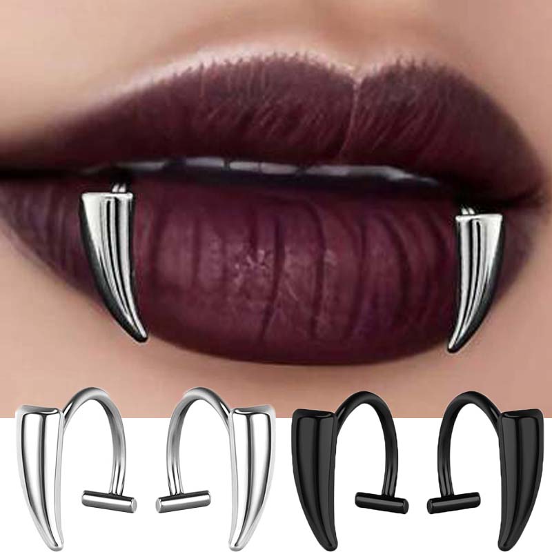 1 Paar Edelstahl Personalisier – Body Jewelry Lip Ring Bewertung und Preis