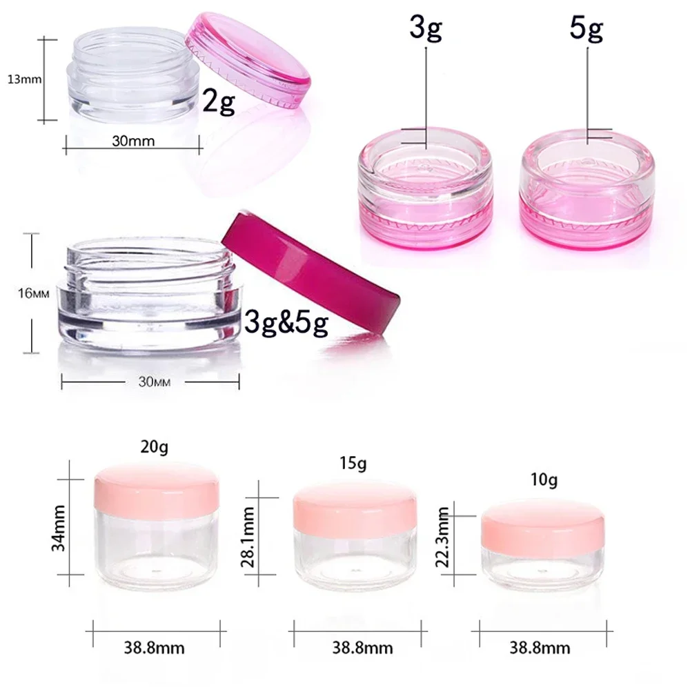 100 Stück 2g-20g leere kleine  – Body Jewelry Storage Bewertung und Preis