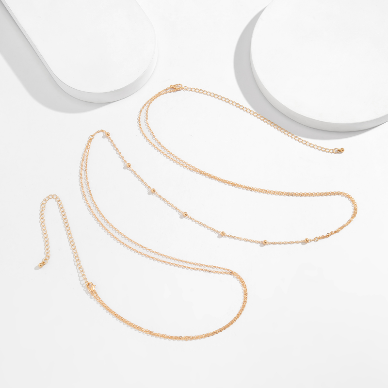 Einfache Brust-Ketten-Halskett – Body Jewelry Helix Bewertung und Preis