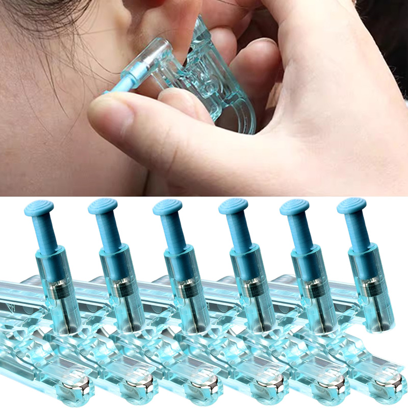 1/20 Stück Blaues Einweg-Ohrlo – Body Jewelry Factory Bewertung und Preis
