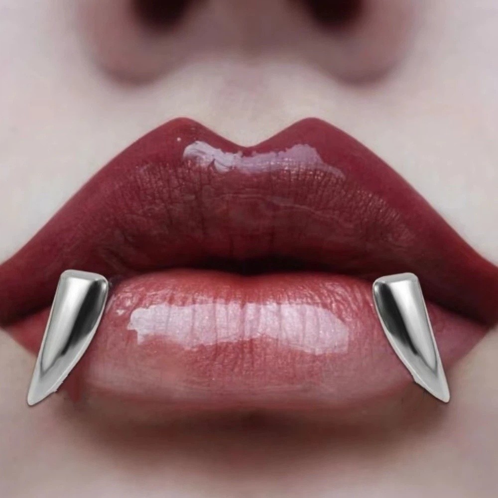 2er-Set Übertriebener Fake-Lip – Body Jewelry Lip Ring Bewertung und Preis