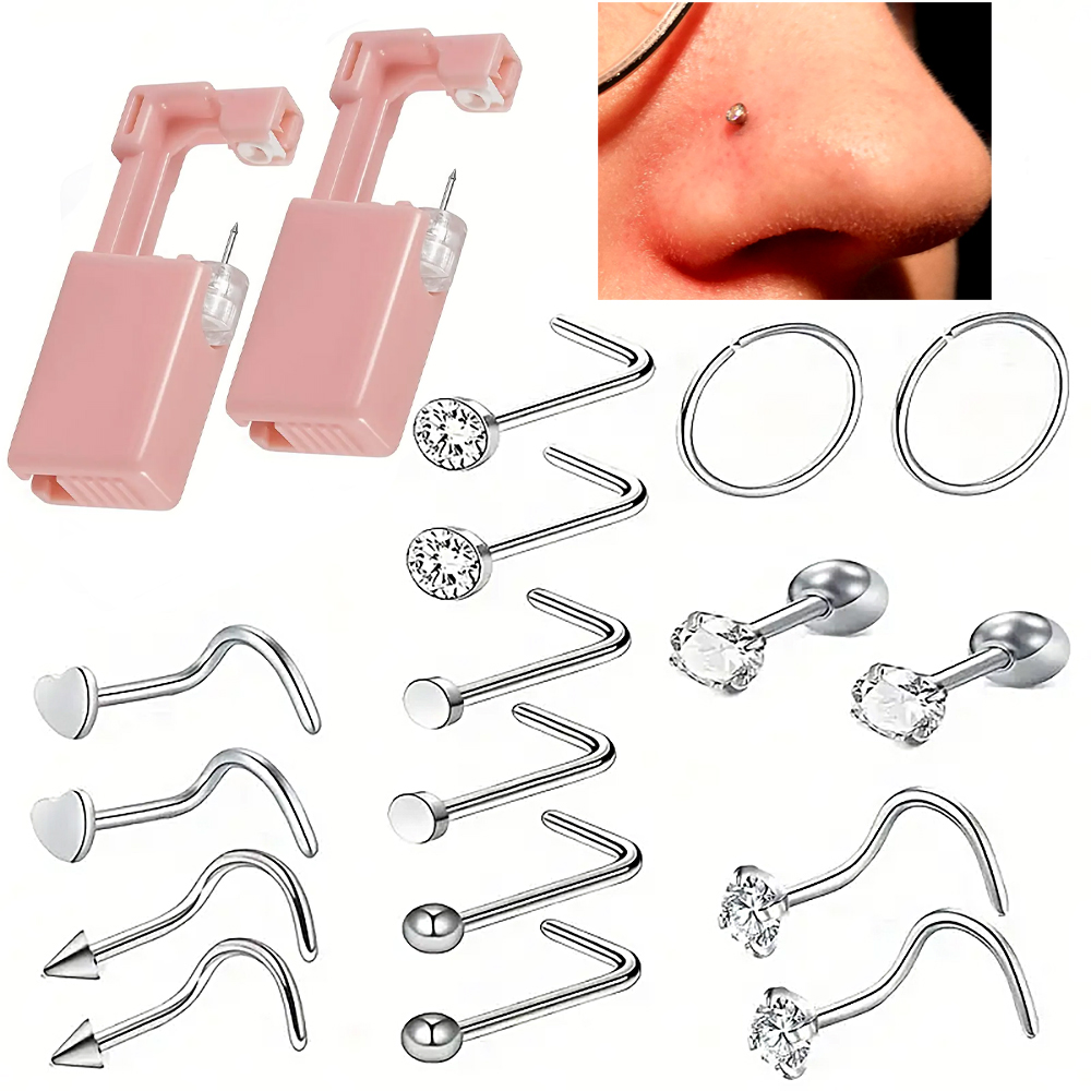 12-1 Stück Niedliche Einweg-St – Body Jewelry Factory Bewertung und Preis